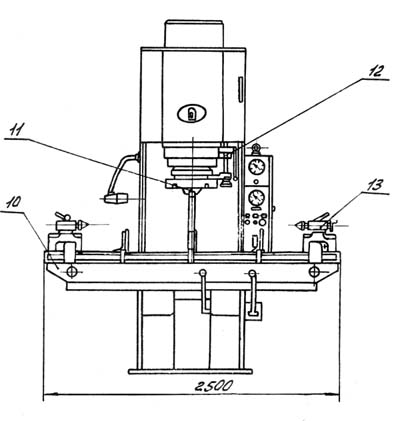П6334 Габаритные розміри гідропресса